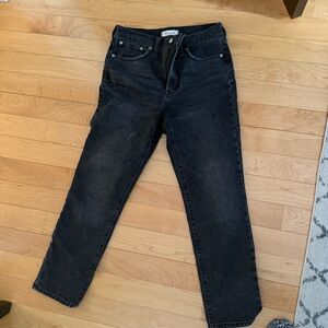 Madewell Black Denim Jeans
